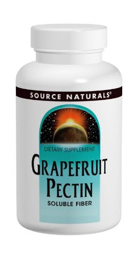 Source Naturals Grapefruit Pectin Soluble Fiber - 1000 mg Dietary Supplement - 120 Tablets