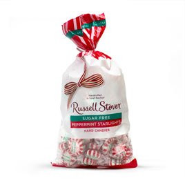 Russell Stover Sugar Free Peppermint Hard Candies 12 oz_ Bag