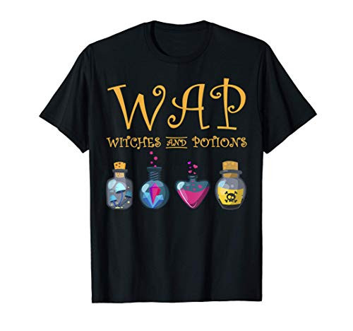 WAP Definition Witches And Potions Halloween Witch T-Shirt