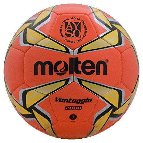 Molten AYSO FV2000 Soccer Ball Red Yellow