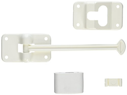 Kwikee 906466002 Polar White 6 T-Style Door Holder with Bumper