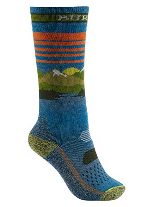 Burton Kids Performance Midweight Sock Vista SmallMedium