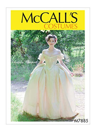 McCalls Patterns M7885 Angela Clayton Misses Costume E5 Sizes 14-22 Multi