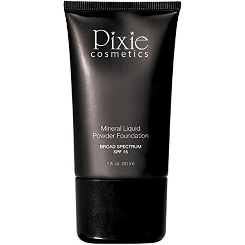 Pixie Cosmetics Mineral Liquid Cream to Powder Foundation Matte Finish Country Beige