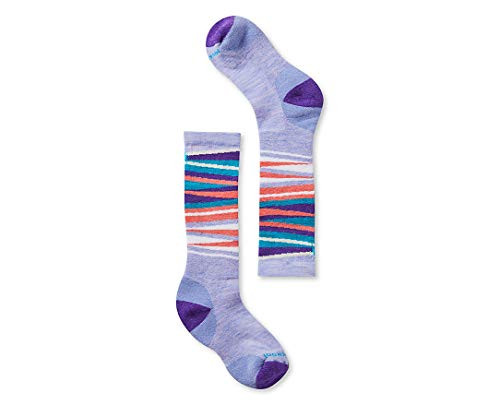 Smartwool Wintersport Stripe ToddlerLittle KidBig Kid Purple Mist MD 12-2_5 Little Kid