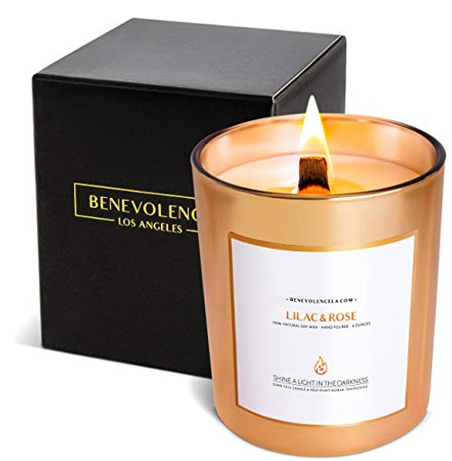 Premium Lilac Rose Scented Candles Highly Scented Lilac Rose Candle All Natural Soy Candles Scented 8 oz 45 Hour Long Lasting Soy Candle Relaxing Aromatherapy Candles Premium Lilac Rose Scented Candles Highly Scented Lilac Rose Candle All Natural Soy Candles Scented 8 oz 45 Hour Long Lasting Soy Candle Relaxing Aromatherapy Candles