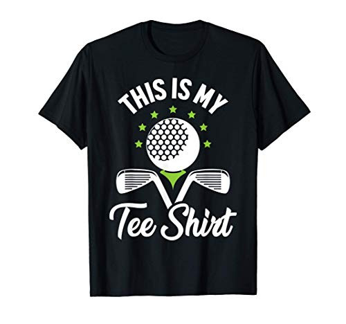This Is My Tee Golfer Funny Golf Gag Gifts Funny Golfing T-Shirt