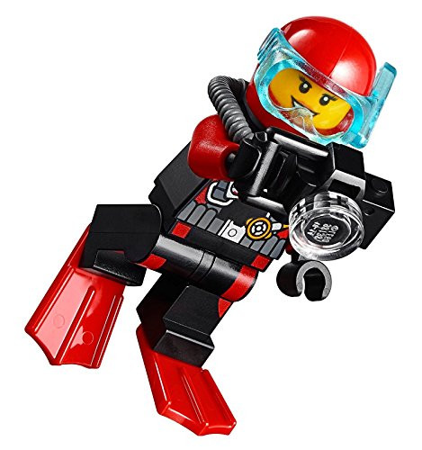 LEGO City MiniFigure: Deep Sea Explorers - Female Scuba Diver (w/ Camera)