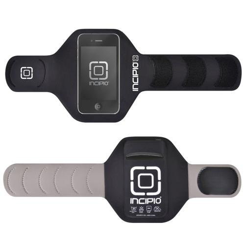 Incipio IPH-652 15.25-Inch Performance Armband for iPhone 4/4S - Retail Packaging - Black