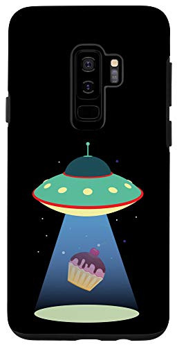 Galaxy S9 Cute Cupcake UFO Spaceship - Funny Alien Cupcake Gift Case