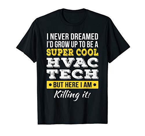 Super Cool HVAC Tech T-Shirt Funny Gift
