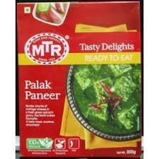MTR Ready-to-eat Variety Pack - Palak Paneer - 300g  Shahi Paneer - 300g  Paneer Butter Masala - 300g Total of 3 Packs
