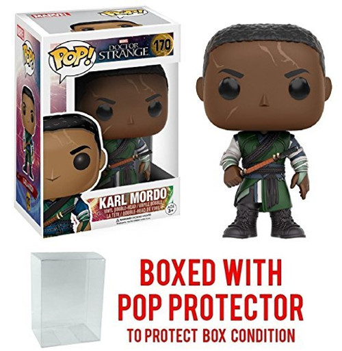 Funko Pop! Marvel: Dr. Strange - Karl Mordo #170 Vinyl Figure (Bundled with Pop BOX PROTECTOR CASE) Funko Pop! Marvel: Dr. Strange - Karl Mordo #170 Vinyl Figure (Bundled with Pop BOX PROTECTOR CASE)