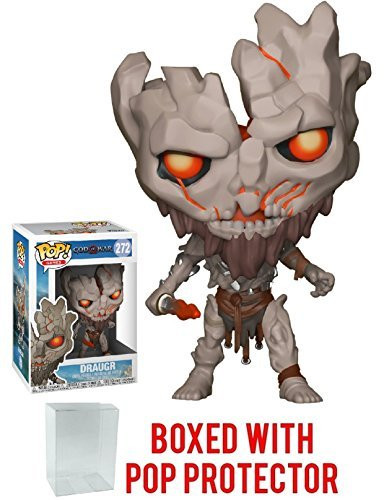 Funko Pop! Games: God of War - Draugr Vinyl Figure (Bundled with Pop Box Protector Case)