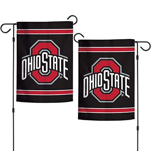 WinCraft NCAA Ohio State University Buckeyes 12_5 x 18 Inch 2-Sided Garden Flag Logo WinCraft NCAA Ohio State University Buckeyes 12_5 x 18 Inch 2-Sided Garden Flag Logo