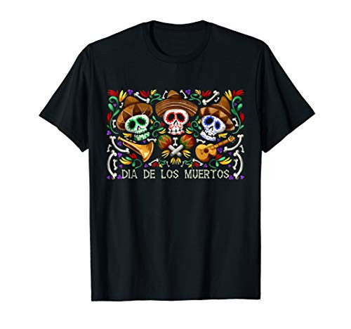 Dia De Los Muertos Camiseta Day of the dead T-Shirt