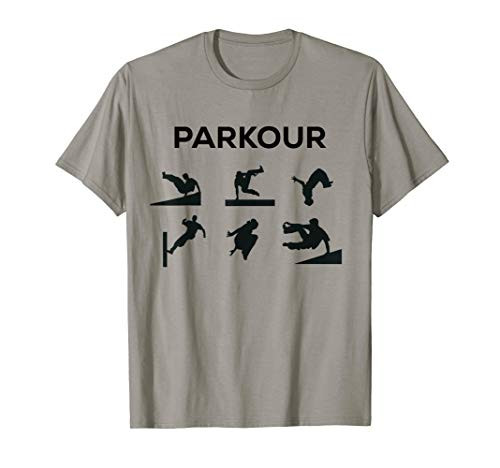 Parkour Silhouette T-Shirt Street Acrobat Gymnast But Cooler