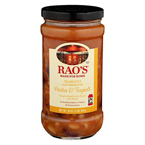 Raos Soup Italian Style Pasta And Fagioli 16 Ounce