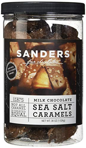 Sanders Milk Chocolate Sea Salt Caramels - 36 Oz_ 2_25 lb