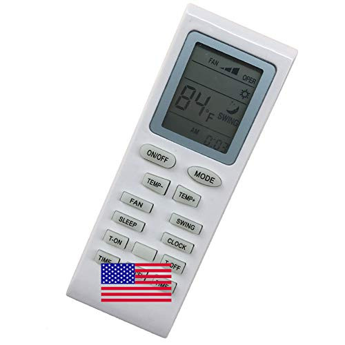 CHOUBENBEN Replacement Remote Control for GE WJ26X10303 YB1B4F AE1CD10AM AE1CD10AM0V1 AE1CD14DM AE1CD14DM0V1 Air Conditioner