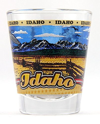 Idaho State Wraparound Shot Glass