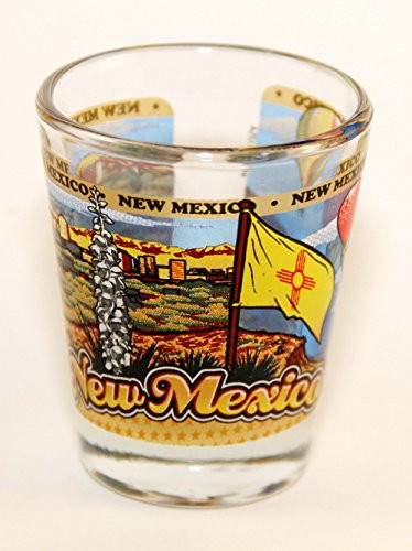 New Mexico State Wraparound Shot Glass