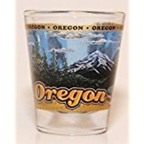 Oregon State Wraparound Shot Glass Oregon State Wraparound Shot Glass