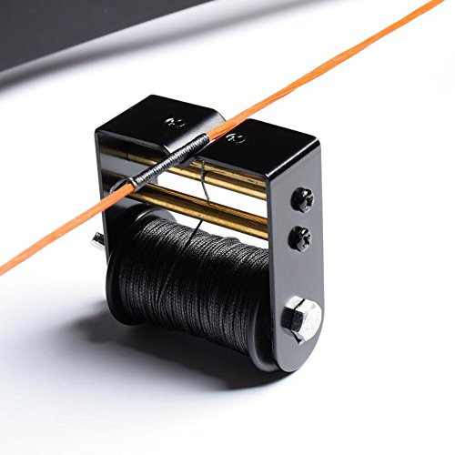 Ww Zat Archery Bowstring Serving Thread Jig Adjustable Tension 30 MeterRoll 0_018 for Compound Bow and Recurve Bow BlackPack of 1 Black