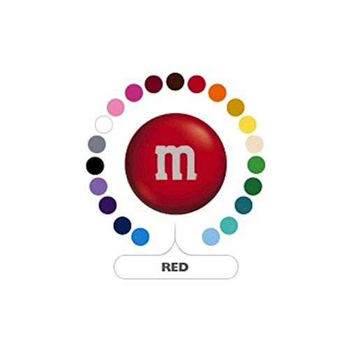 M Ms Red Milk Chocolate Candy 1LB Bag