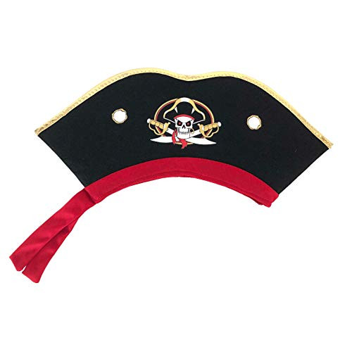 Liontouch 18104LT Captain Cross Pirate Hat for Kids  Part of A Kids Costume Line