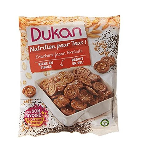 Dukan Diet Oat Bran Pretzels 3_5 Ounce