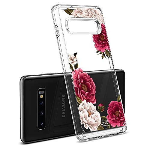 Ciel by CYRILL [Cecile Collection] Designed for Samsung Galaxy S10 (2019) Case - Red Floral