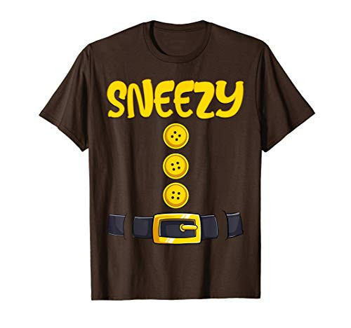 Brown Dwarf Costume Funny Halloween Christmas Gift Sneezy T-Shirt