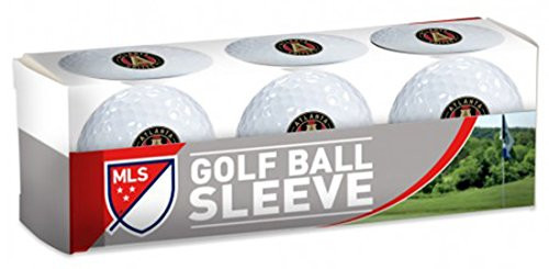 WinCraft Atlanta United Golf Ball Sleeve Pack of 3 Individual Golf Balls WinCraft Atlanta United Golf Ball Sleeve Pack of 3 Individual Golf Balls