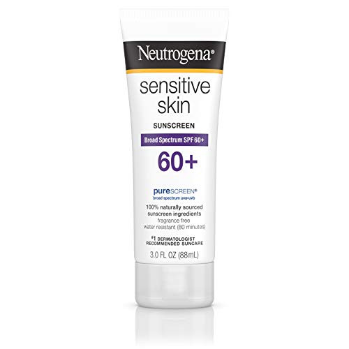 Neutrogena Sensitive Skin Sunscreen Lotion Broad Spectrum SPF 60 3 Fl Oz