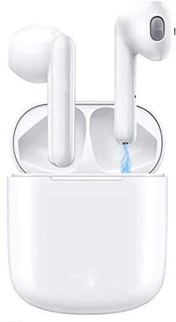 Wireless Earbuds Bluetooth 5_0 Sports Headsets 3D Stereo Headphones in-Ear Ear Buds Built-in Mic Earphones with Deep Bass for iPhoneAndroidSamsungAppleAirpods