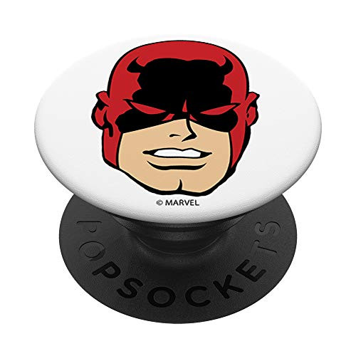 Marvel Dare Devil Portrait Head PopSockets Grip and Stand for Phones and Tablets