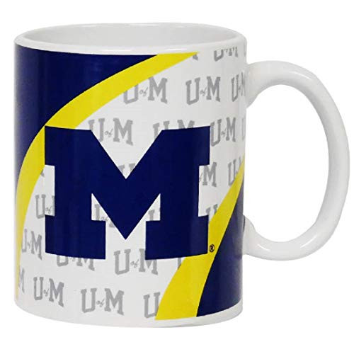 Jenkins Enterprises Michigan Wolverines Ceramic Vortex Mug