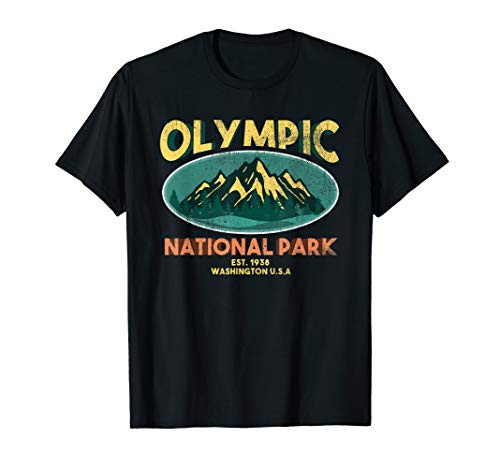 Olympic National Park Washington USA Mountains Hiking T-Shirt Olympic National Park Washington USA Mountains Hiking T-Shirt