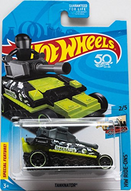 Hot Wheels Mattel 2018 Regular Treasure Hunt Hw Ride-Ons Tanknator Hot Wheels Mattel 2018 Regular Treasure Hunt Hw Ride-Ons Tanknator