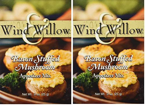 Wind   Willow International Influence Savory Cheeseball and Dip Mix 2-Pack Bacon Stuffed Mushroom
