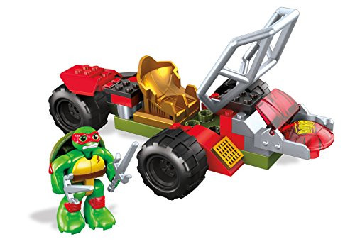 Mega Construx Teenage Mutant Ninja Turtles Half-Shell Heroes Raph Shell Cycle