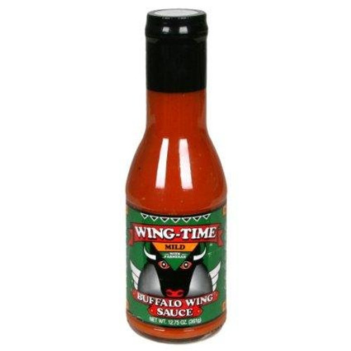 Wing Time Mild Buffalo Wing Sauce 12_75oz_ Wing Time Mild Buffalo Wing Sauce 12_75oz_