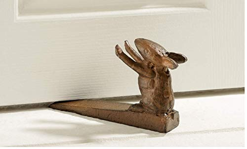 Giftcraft Cast Iron Mouse Door Stop Stopper