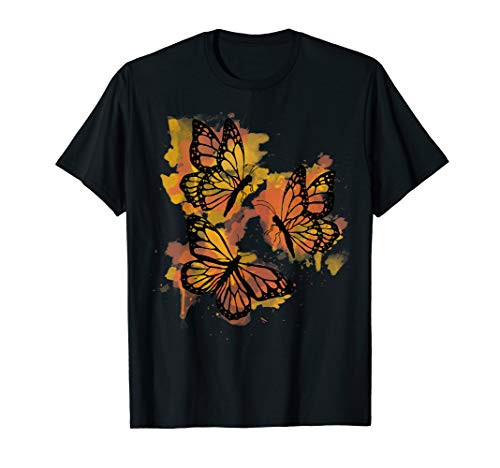 Monarch Butterfly Colourful Butterfly T-Shirt