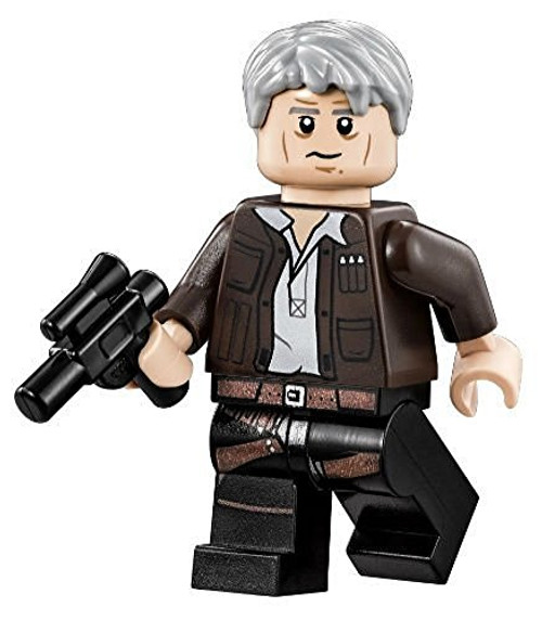 LEGO Star Wars Millennium Falcon Minifigure - Han Solo with Grey Hair (75105) LEGO Star Wars Millennium Falcon Minifigure - Han Solo with Grey Hair (75105)