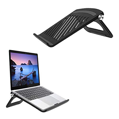 Laptop Stand Laptop Riser Ventilation and Heat Dissipation Notebook Bracket Portable Adjustable and Ergonomic Laptop Holder Suitable for 10-17 Notebook Tablet Computer