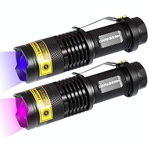 Blacklight Flashlights Portable 365nm 395nm Led Flashlight Mini Handheld Torch Black Light Detector for Dog Urine Pet Stains