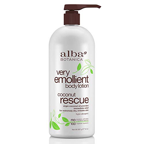 Alba Botanica Very Emollient Coconut Rescue Body Lotion, 32 oz. Alba Botanica Very Emollient Coconut Rescue Body Lotion, 32 oz.