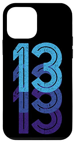 iPhone 12 mini 13 Lucky Number 13th Year Birthday Age Sports Team Case